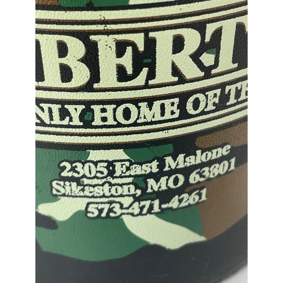 Heads Up Thermo Serv Camo Insulated Mug 1 qt Lamberts Cafe The Only Home of Thro - Picture 4 of 15